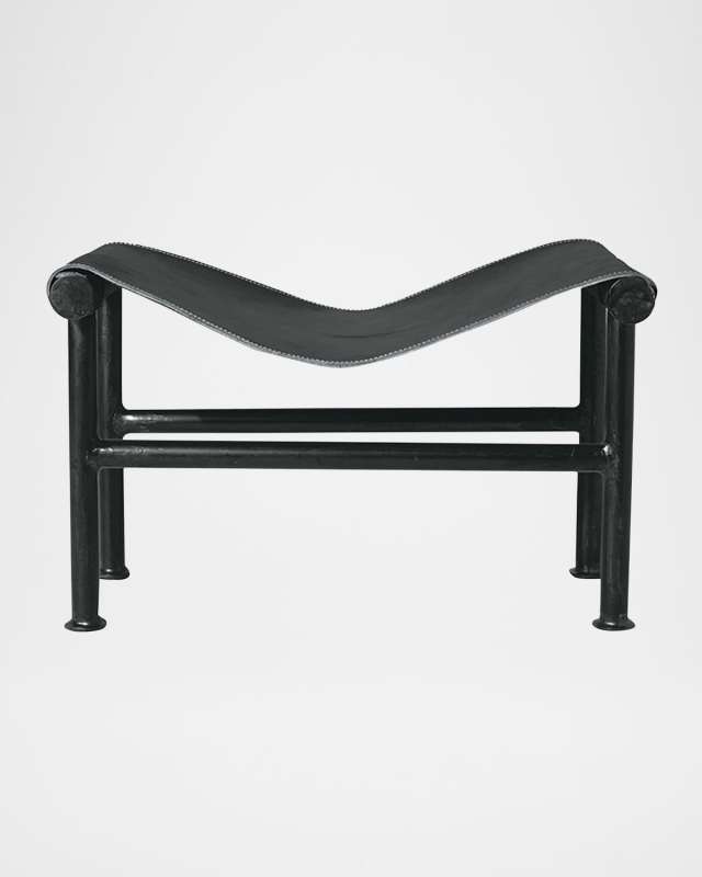 Saddle Leather Sling Stool